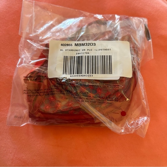 NWT Victoria’s Secret Very Sexy Red Starburst Plunge Bra - 32DDD - Picture 2 of 4